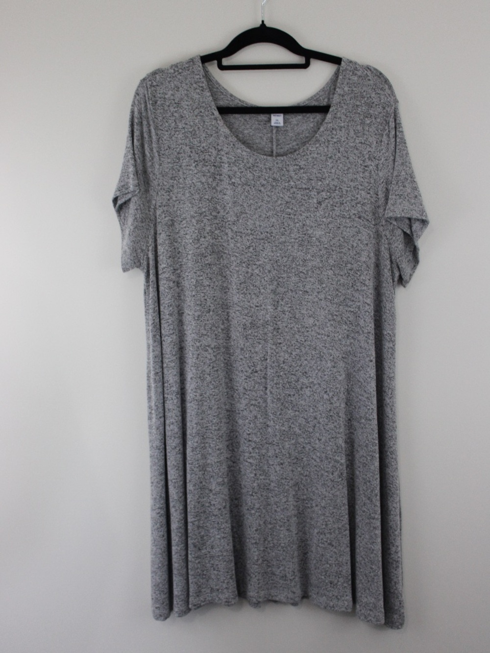 Old Navy Heather Gray Swing T-Shirt Dress Size XXL